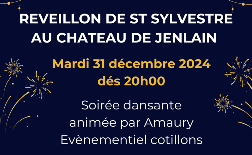 Nouvel An au château le 31/12/2024